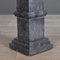 Small Black and Grey Marble Obelisks, Set of 2, Image 3