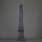 Obelisken aus schwarzem & grauem Marmor, 2er Set 4