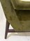 Butacas italianas Mid-Century modernas de terciopelo verde, años 60. Juego de 2, Imagen 6