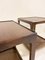 Mid-Century Side Tables with Wheels, 1960s, Set of 2, Image 6