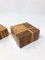 Mid-Century Modern Little Marquetry Boxes, Set of 2 3