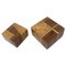 Mid-Century Modern Little Marquetry Boxes, Set of 2 1