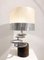 Mid-Century Modern Chrome and Leather Table Lamp 14