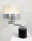 Mid-Century Modern Chrome and Leather Table Lamp 11