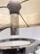 Lámpara de mesa Mid-Century moderna de cromo y cuero, Imagen 7