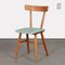 Vintage Wooden Chair by Ton, 1960, Image 1