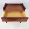 Mid-Century Modern Italian Wooden Coffee Table with Shelves and Drawer, 1960s 8
