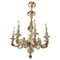 Italian Chandelier in Porselain, 1950, Set of 2 1