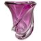 Vintage Belgian Crystal Vase by Val Saint Lambert, 1950s, Image 1