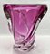 Vintage Belgian Crystal Vase by Val Saint Lambert, 1950s, Image 9