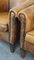 Sheep Leather Club Chairs, Set of 2 13