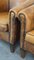 Sheep Leather Club Chairs, Set of 2, Image 13