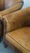 Sheep Leather Club Chairs, Set of 2 11