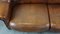 Vintage Sheep Leather Two-Seater Sofa 7