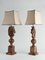 Hand-Carved Brown Alabaster Knight Horse Head Table Lamps, 1970s, Set of 2, Image 5