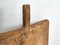 Vintage Square Cutting Board with Handle, 1920s 4