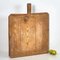 Vintage Square Cutting Board with Handle, 1920s 1