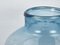 Botella vintage de vidrio coloreado en azul índigo, 1920, Imagen 4