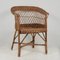 Fauteuil Vintage en Osier, 1920 2