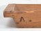 Antique Wooden Tray Kneading Bowl Artesa, 1850 6