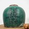 Antique Chinese Turquoise Ceramic Vase, 1820 3