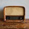 Radio vintage de madera, años 50, Imagen 2