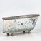 Bañera vintage de acero, 1920, Imagen 1