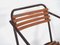 Antique Outdoor Chair with Armrests, 1920, Image 4