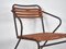 Antique Outdoor Chair with Armrests, 1920, Image 3