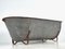 Vintage Galvanized Steel Bathtub, 1920 2