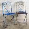 Antique Metal Folding Chair, 1900 2