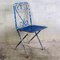 Antique Metal Folding Chair, 1900 6