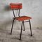 Garden Chair in Red Metal, France, 1900s, Image 6