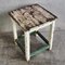 Green and White Wooden Bedside Table, 1920s, Image 2