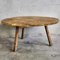 Round Wooden Table, 1920s, Image 3