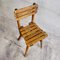 Vintage Wooden School Chair, France, 1950s 2