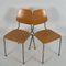 Industrielle Vintage Stühle, 1950er, 4er Set 4