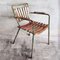 Vintage Red and White Garden Chair, 1960s, Image 1