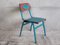 Small Vintage Children's Blue Chair, Spain, 1950s 5