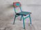 Small Vintage Children's Blue Chair, Spain, 1950s, Image 5