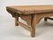 Asian Coffee Table in Elm Wood, 1870s 4