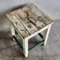Green and White Wooden Bedside Table, 1920s, Image 2