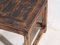 Antique Wood Square Side Table, Image 2