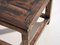 Antique Wood Square Side Table, Image 8