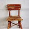 Vintage Natural Wood Color Children's Chair, 1950, Image 2