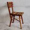 Vintage Natural Wood Color Children's Chair, 1950 1