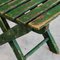 Grüner Vintage Stuhl aus Kiefernholz, 1950 4