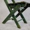 Grüner Vintage Stuhl aus Kiefernholz, 1950 3