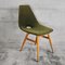 Vintage Stuhl aus Naturwolle, 1960 1