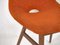 Vintage Stuhl in Orange, 1960 4